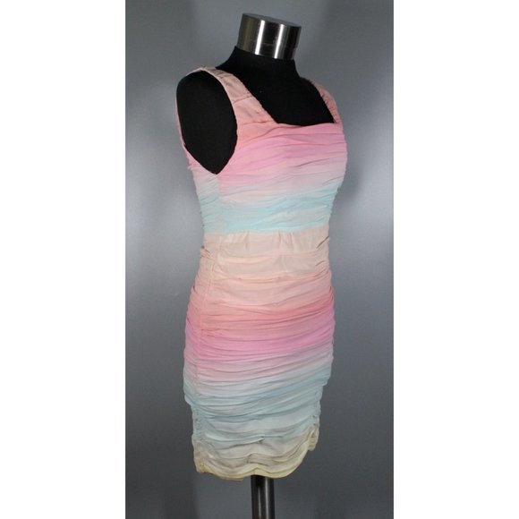 NEW! ALICE + OLIVIA OMBRE DRESS! - Picture 1 of 9